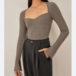Reformation Glenna Cashmere Sweater
